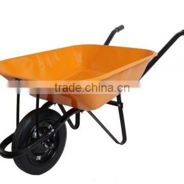 China construction used wheelbarrow, WB6200 metal wheelbarrow