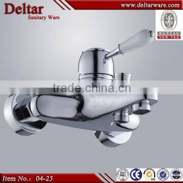 wall mounted shower faucet, copper body water faucet, single lever shower tap/mixer