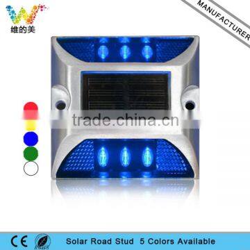 Cat Eye Reflector Solar Road Stud Blue Steady Night Light