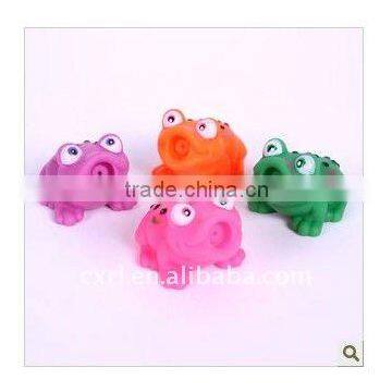 rubber frog toy-R289