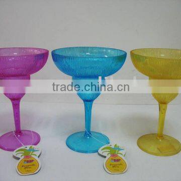 6 OZ Plastic Margarita Cocktail Glass