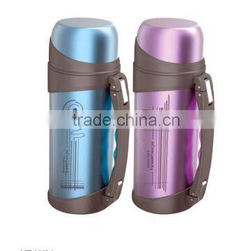 1.2L Stainless Steel Vacuum Flask With Easy Handle photo-3