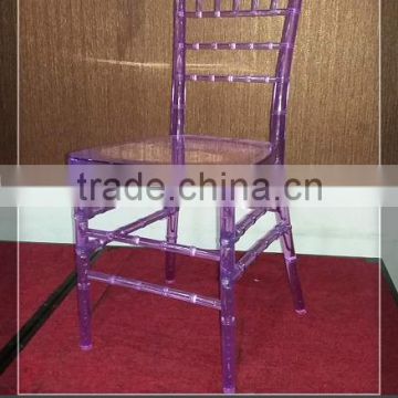 stacking resin out door hotel chiavari chair