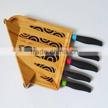 2015 New Style 6pcs Non-stick Stainless Steel Kitchen Knife Set photo-4