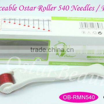 Beauty roller face massage skin needle derma roller 540 needles