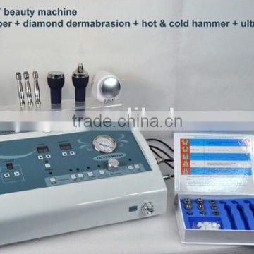 Multifunctional Beauty Equipment WIth Skin Whitening Skin Scrubber And Diamond Dermabrasin GD-07 Permanent