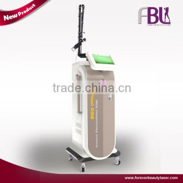 RF Laser Tube Fractional Co2 Laser Machine For Tattoo /lip Line Removal The Face Lifting And Skin Tighten Sun Damage Recovery