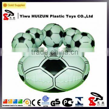 PVC inflatable spectacular football model cushion sofa chair