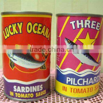 HALAL Certificated Canned Sardine in Tomato Sauce