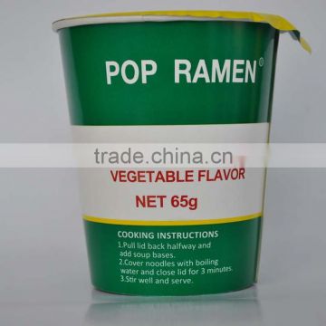 low prices of cup noodles,65g cup instant noodles,organic instant noodles