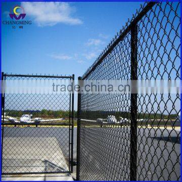 Anping galvanized PVC coated used decorative chain link fence for sale factory