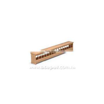 281-AT-106 Wooden Feeding Trough, pigeon supplies, pigeon feeder, pigeon feed