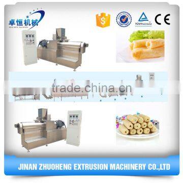 Delicious Corn Filling Puff Snacks Pillow Filling Machine