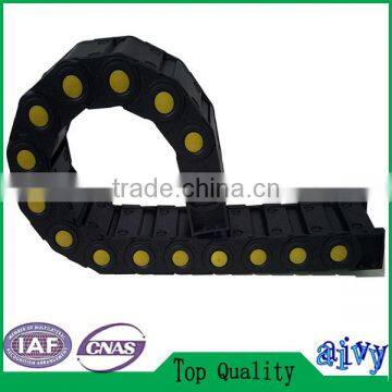 Full Sizes Electrical Cable Hanging Bridge Plastic Channel Black Chain