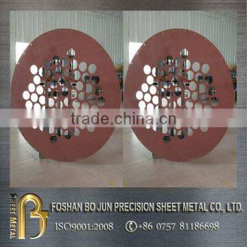 High precison custom 4000w laser cut products / powder coating laser cutting fabrication