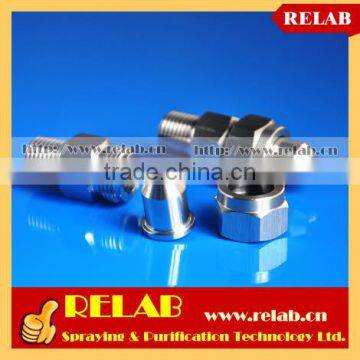 8001 Flat Fan Brass Removable Cap Uni Jet Nozzle