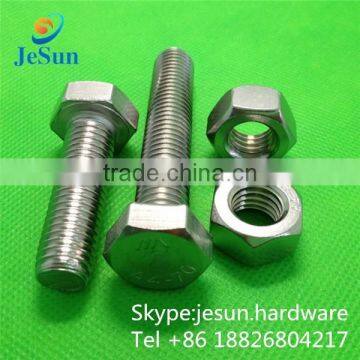 China Supplier Hot Sales China Bolt and Nut,hex Bolt and Nut DIN933 photo-3