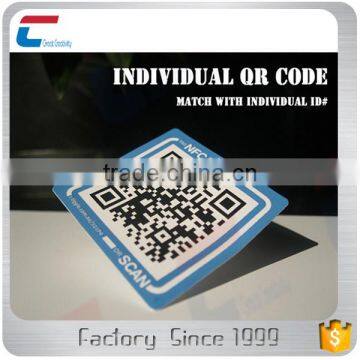 13.56MHz One Time Use Anti Tear Rfid Nfc Sticker photo-4
