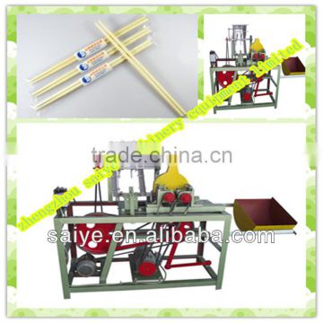 Wooden chopsticks inclined plane machine