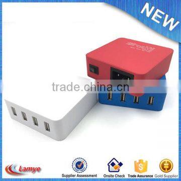 universal wall socket travel multi usb adapter with ce rohs