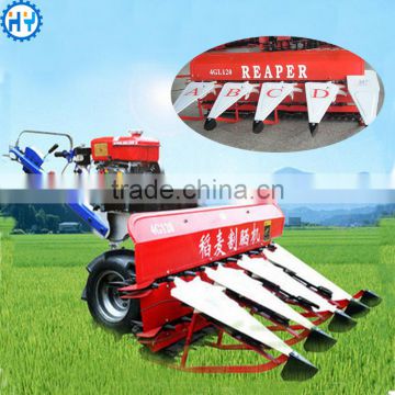 Diesel engine agricultural reaper