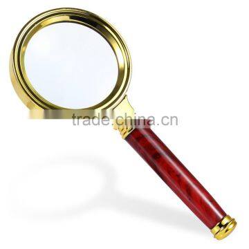 HD 80mm / 60mm Diameter Hand held Reading Magnifier 10X Magnifying Glass Lens Jewelry Loupes