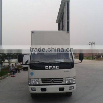 Factory Sale Euro4 Diesel 95hp 4x2 Two Side Mobile Led Truck photo-2
