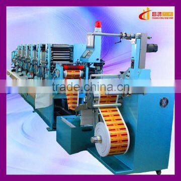 CH-280 High Speed Letterpress Label Printing Machine With UV Dryer for Sale photo-5