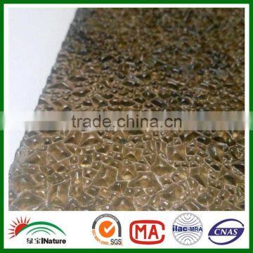 Foshan Nature Diamond Polycarbonate Embossed Sheet photo-2