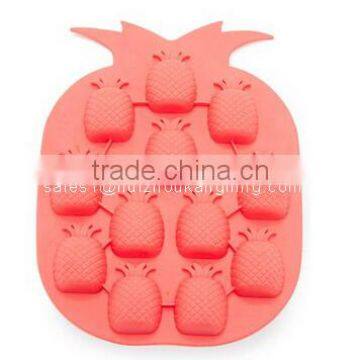 Pineapple Shape Silicone Ice Cube Tray photo-2