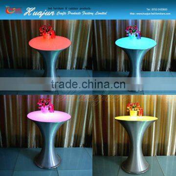 Led High Bar Table/led Ice Wine Bucket Table/led pe Material Rechargeable Table photo-4