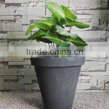 Light Foam Cement Urn Flower Planter Container photo-2