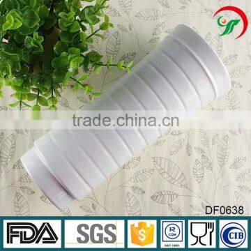 Unique Strip Ceramic Flower Vase, Chinese Ceramic Vases