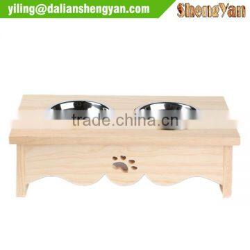 Square Style Elevated Dog Bowl Stand photo-2