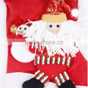Stocking Gift Bags Christmas Hanging Decorative Ornaments, Santa Claus Cand Bags For Decoration photo-6