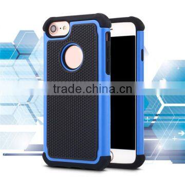 3 in 1 Back Cover Football Pattern Phone Shell TPU + PC Phone Case for IPhone 7 photo-5