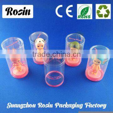 PVC box plastic clear cylinder packaging