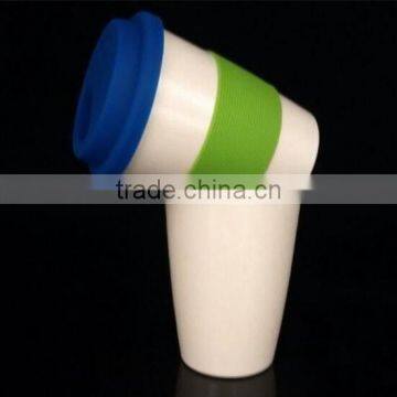 Biodegradable Eco Bamboo Fiber Fruit Juice Cup ,Straw Cup photo-2
