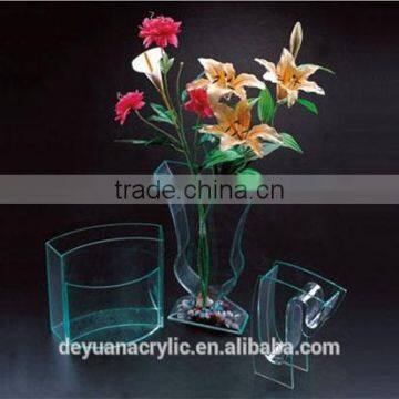 Hot sale! Various Design Acrylic Vase Wholesale with wholesale factory price