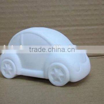 Custom diy vinyl toys car,Mini car shaped diy blank vinyl toy,Make your own vinyl toys for kids