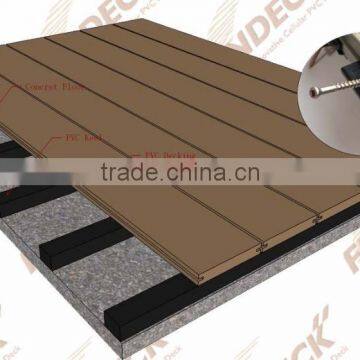 Waterproof Skidproof 100% Pvc/Plastic Outdoor Stairs Decking photo-6