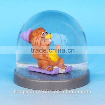 Customized Squirrel Plastic Snow Globe With Direct Factory photo-2
