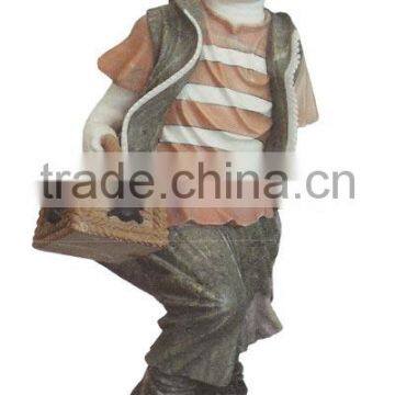 granite child statue