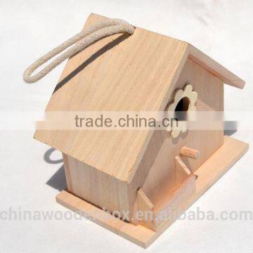 Wholesale Paulownia Wood Bird Houses Customize photo-3