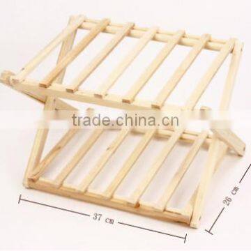 2017 New Style Wooden Shoes Rack Two Layers photo-3