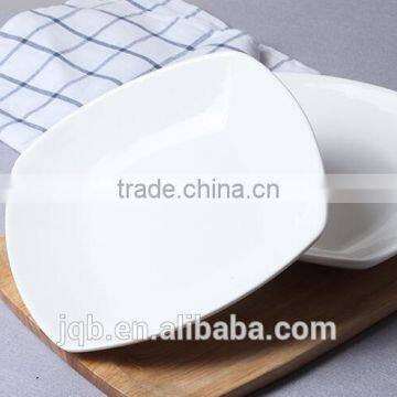 Customized White Ceramic Dessert Plates