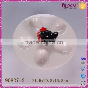 High Quality Ceramic Egg Tray,ceramic Egg Holder photo-5