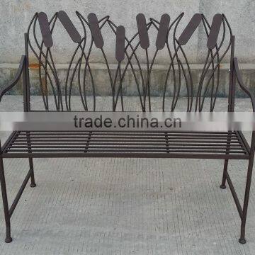 Outdoor Bench With Animal Back Design photo-2
