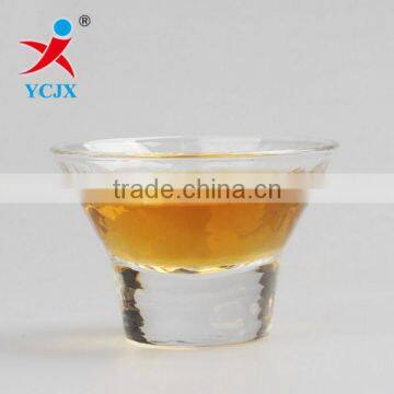 MINI CLEAR DRINKING TEA CUP/ NEW DESIGN GLASS TEA CUPS