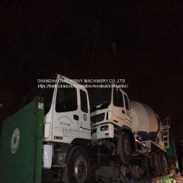 8cbm used isuzu concrete cement mixer truck